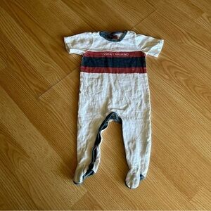 7 For All Mankind Onesie Footies 3-6 Months